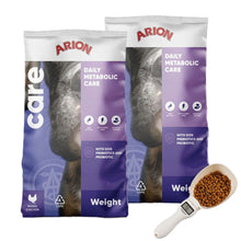 Pakiet Arion Care Weight Sucha Karma Dla Dorosłych Psów z Nadwagą Kurczak 2 x 12 kg + Miarka z wagą do pokarmu GRATIS!