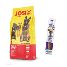 Pakiet Josera JosiDog Agilo Sport 18kg +  Brit Let’s Bite Beef Stick 12 g GRATIS