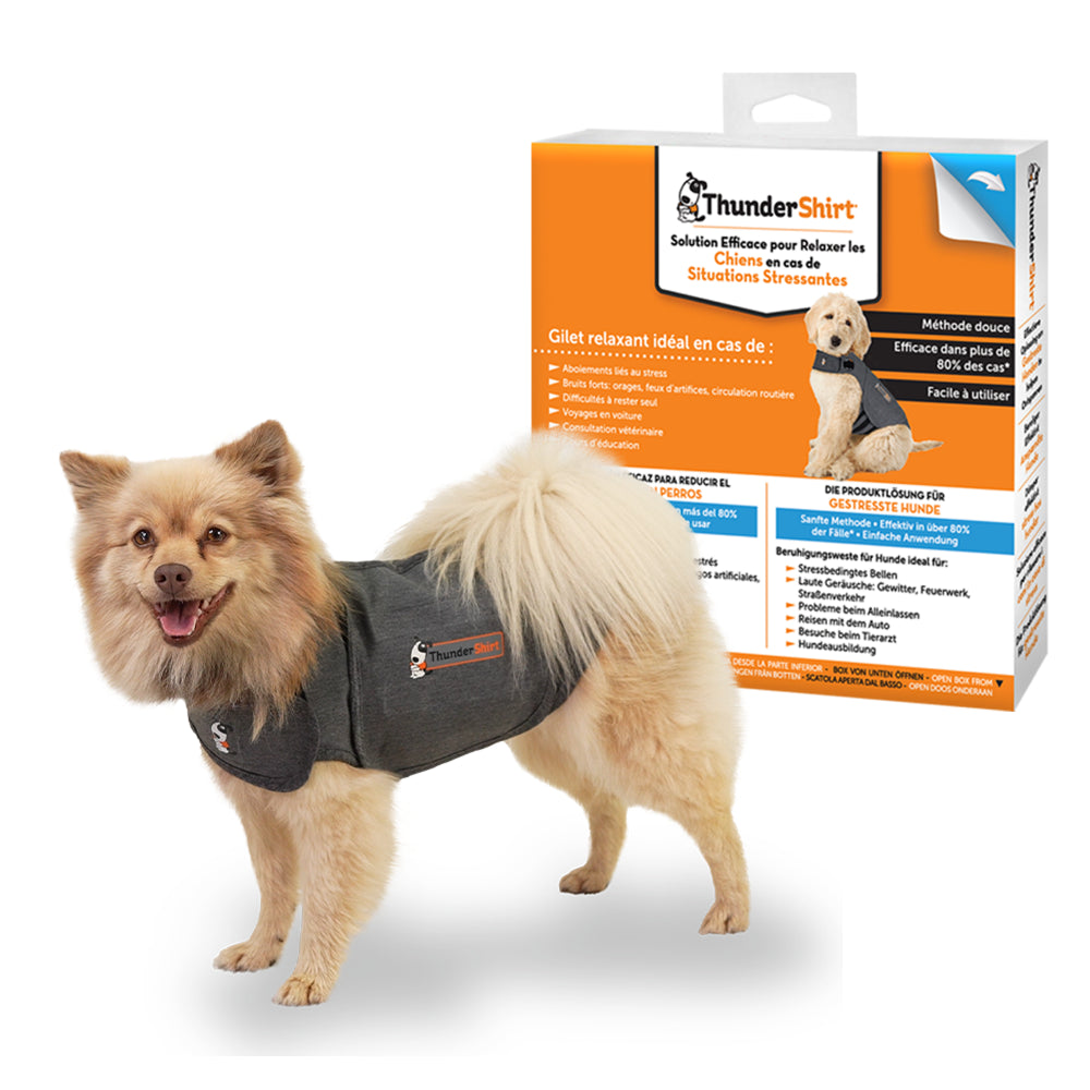ThunderShirt Kamizelka Antystresowa Dla Psa Szara Rozmiar XS 4-6 kg
