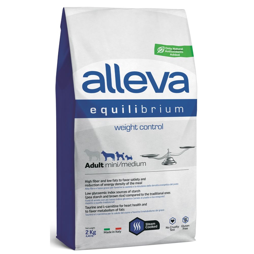 Alleva Equilibrium Sucha Karma Dla Dorosłych Psów Małych I Średnich Ras Mających Problemy Z Wagą 2 kg