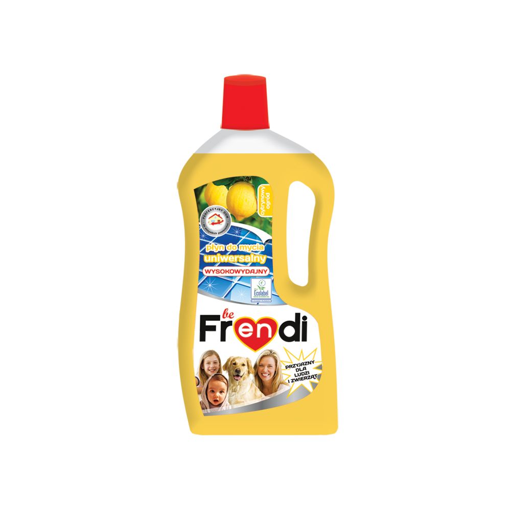Be Frendi Płyn Uniwersalny Do Podłóg 1L Cytrynowy Ogród