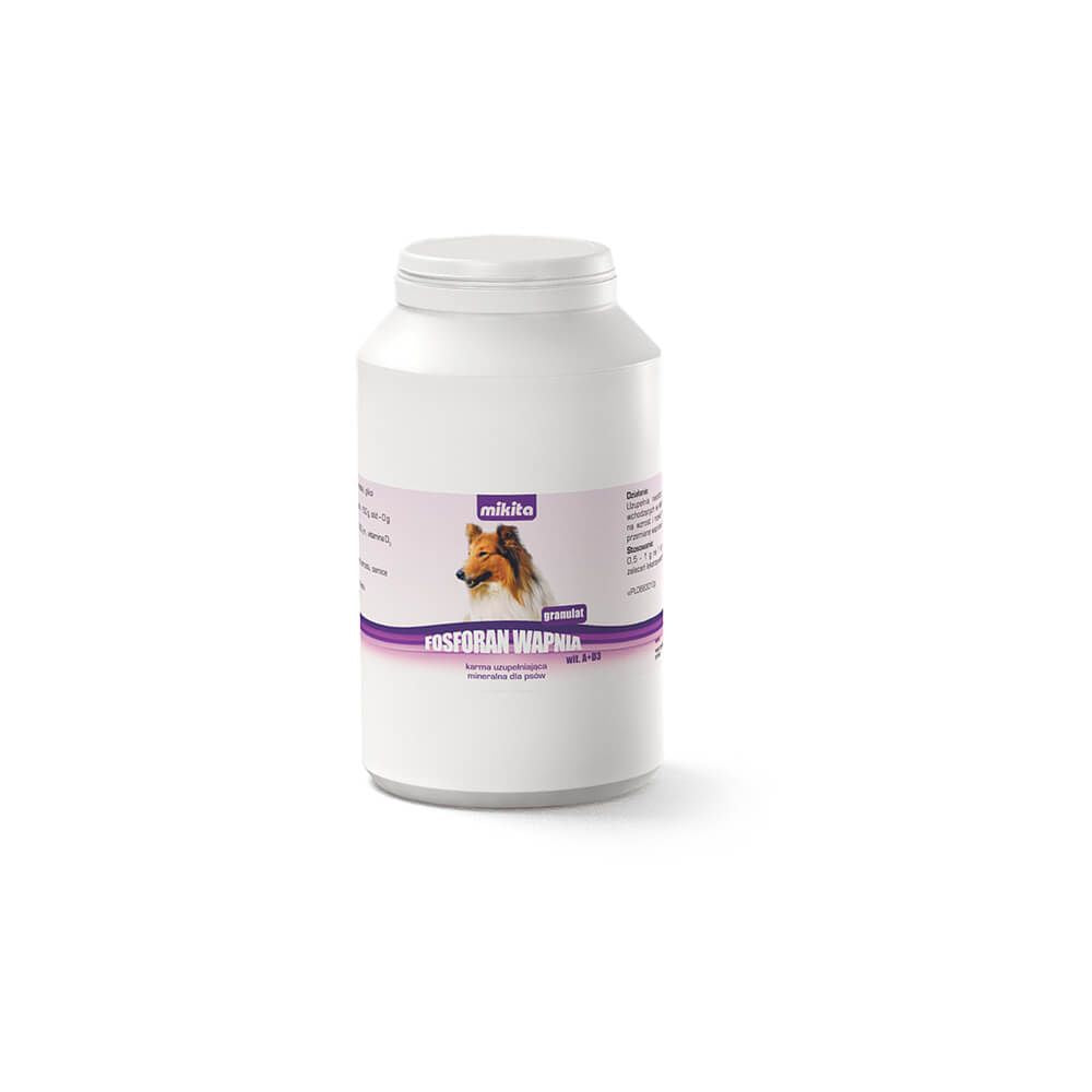 Mikita Fosforan Wapnia A+D3 Granulat Dla Psa 500 g