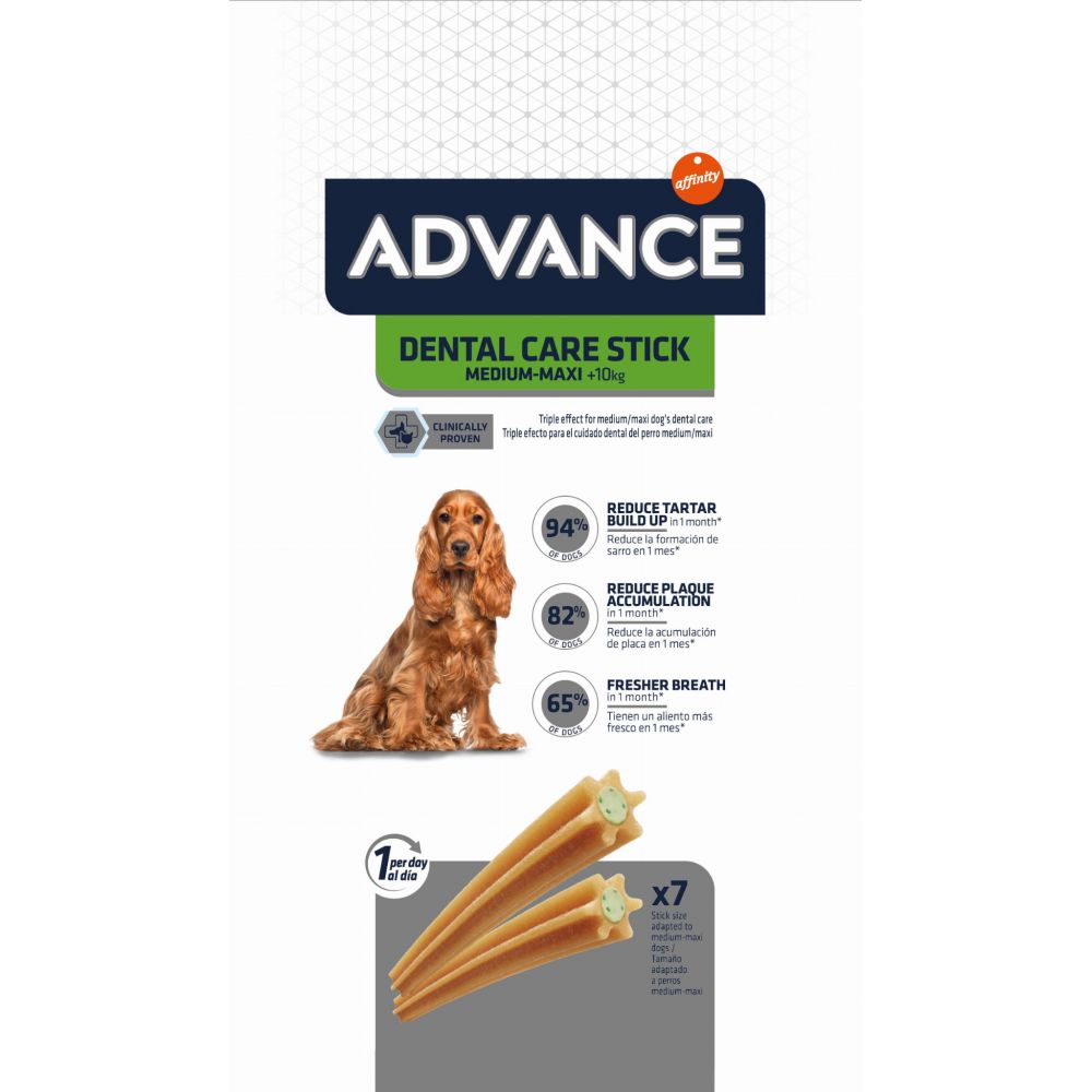 Advance Snack Dental Care Stick Przysmak Dentystyczny Dla Psów Dorosłych 180 g