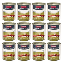 Pakiet Animonda GranCarno Wieprzowina Z Żwaczem Karma Dla Psa 12 x 800 g