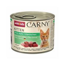 Animonda Carny Wołowina, Kurczak z Królikiem Kitten 200 g