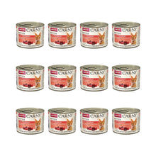 Pakiet Animonda Carny Wołowina z Sercami Indyczymi Kitten 12 x 200 g