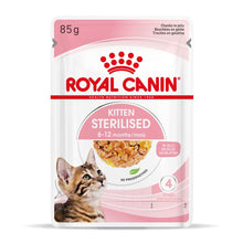 ROYAL CANIN Kitten Sterilised 85g karma mokra w galaretce dla kociąt do 12 miesiąca życia, sterylizowanych