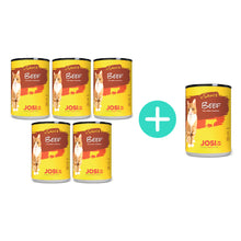 Pakiet Josera Josicat Mokra Karma Dla Kota Wołowina w Sosie 5 x 415 g + 1 Puszka Gratis!