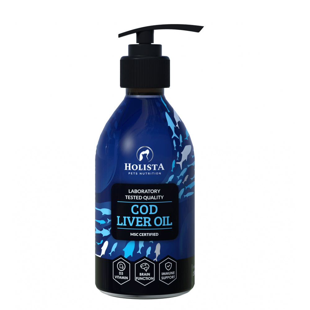 HOLISTA Tran z dorsza dla psa i kota 250ml