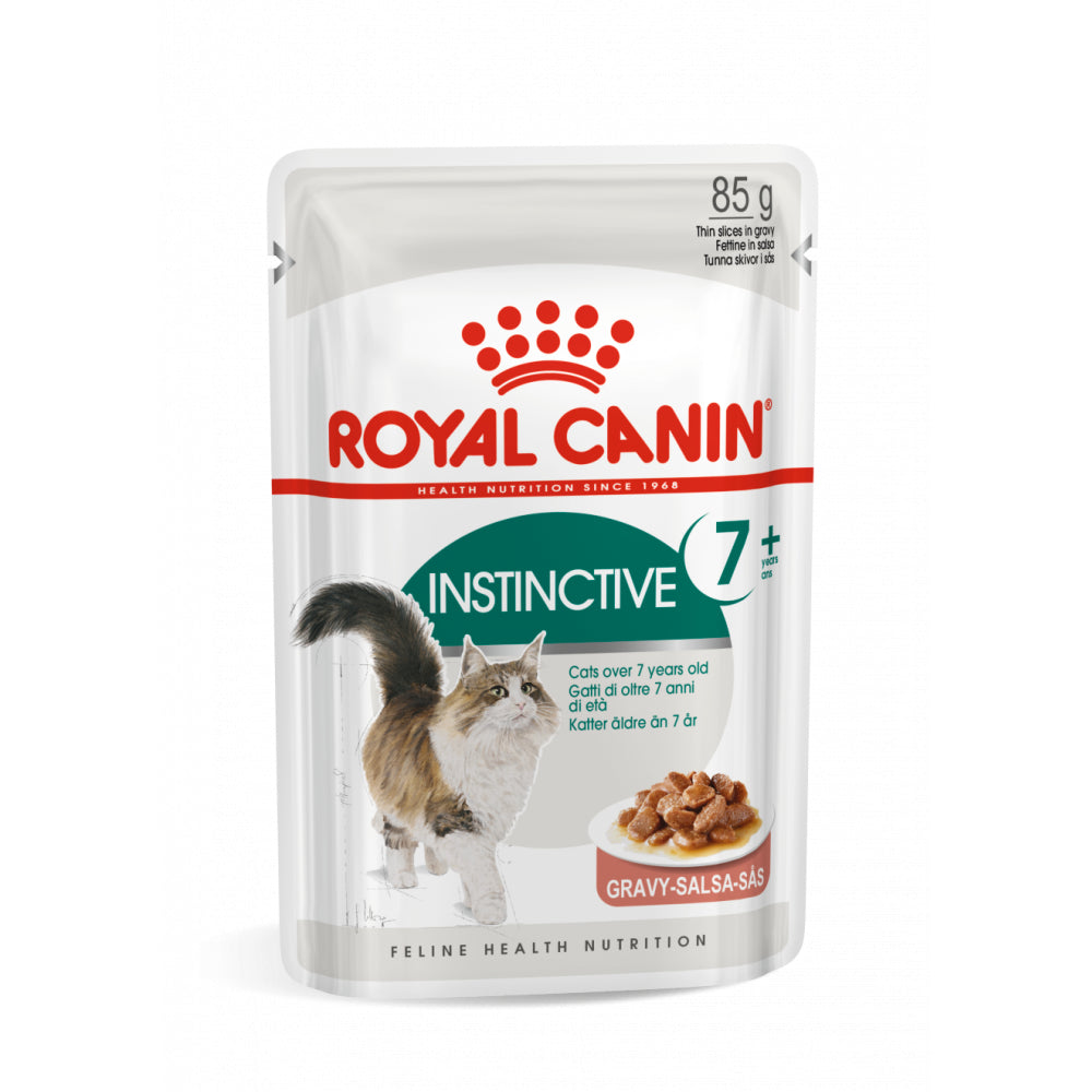ROYAL CANIN Instinctive 85g w sosie karma mokra dla kotów starszych, wybrednych