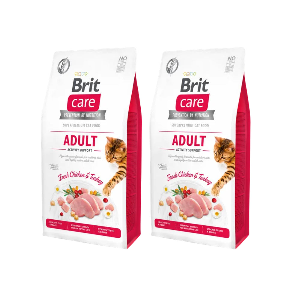 Pakiet BRIT Care Grain Free Adult Activity Support Dla Kotów Aktywnych 2 x 7 kg