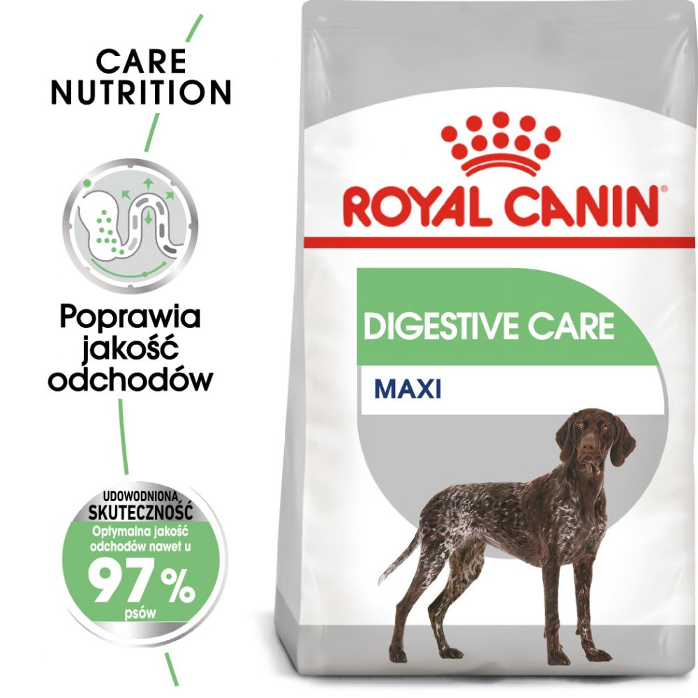 ROYAL CANIN CCN Maxi Digestive Care Karma Sucha Dla Psów Dorosłych Ras dużych O Wrażliwym Przewodzie Pokarmowym 10 kg