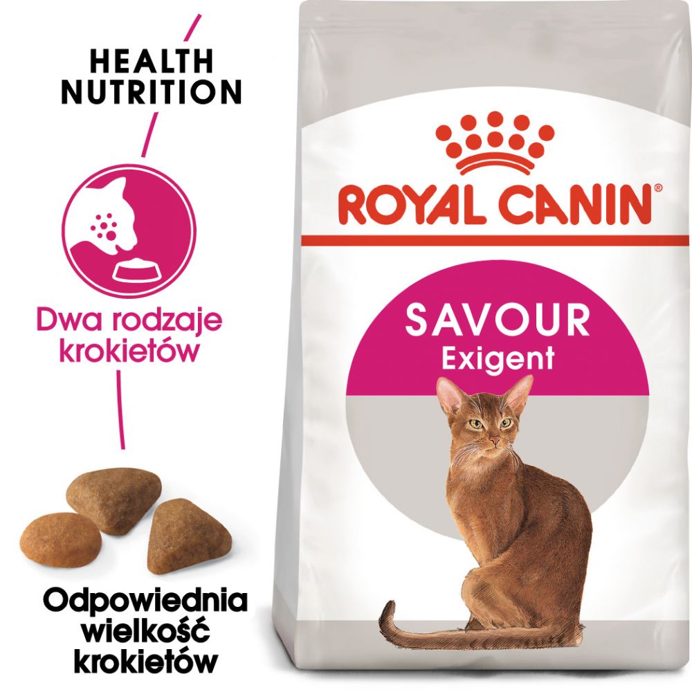 ROYAL CANIN Exigent Savour 35/30 Sensation 400g karma sucha dla kotów dorosłych, wybrednych, kierujących się teksturą krokieta