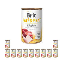 PAKIET FBA Brit Pate & Meat Chicken Kurczak Mokra Karma Dla Psa 400 g X 12