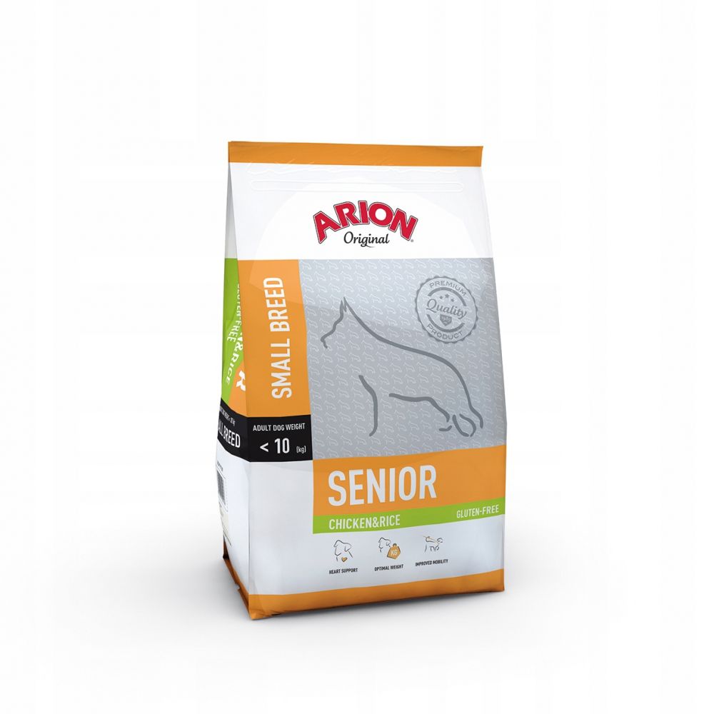 Arion Original Chicken & Rice Small Senior Karma Dla Starszych Psów Małych Ras 3 kg