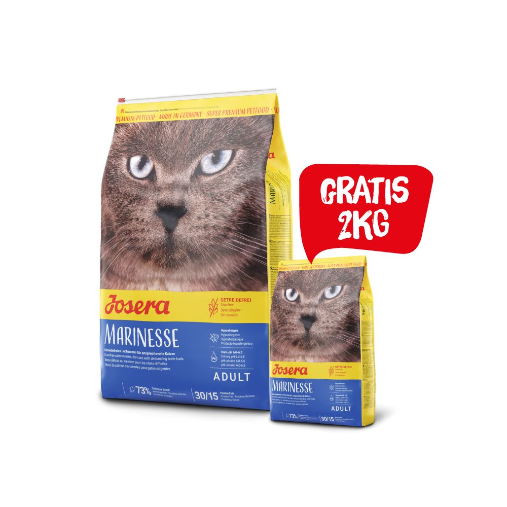 Pakiet Josera Marinesse Łosoś Bezzbożowa 10 kg + 2 kg GRATIS!