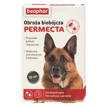 Beaphar Permecta Obroża Biobójcza Przeciwko Pchłom i Kleszczom Dla Psów Rozmiar L 70 cm