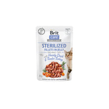 Brit Care Cat Hearty Duck Tender Turkey in Jelly Sterilized Kaczka Indyk W Galarecie Dla Kota 85 g