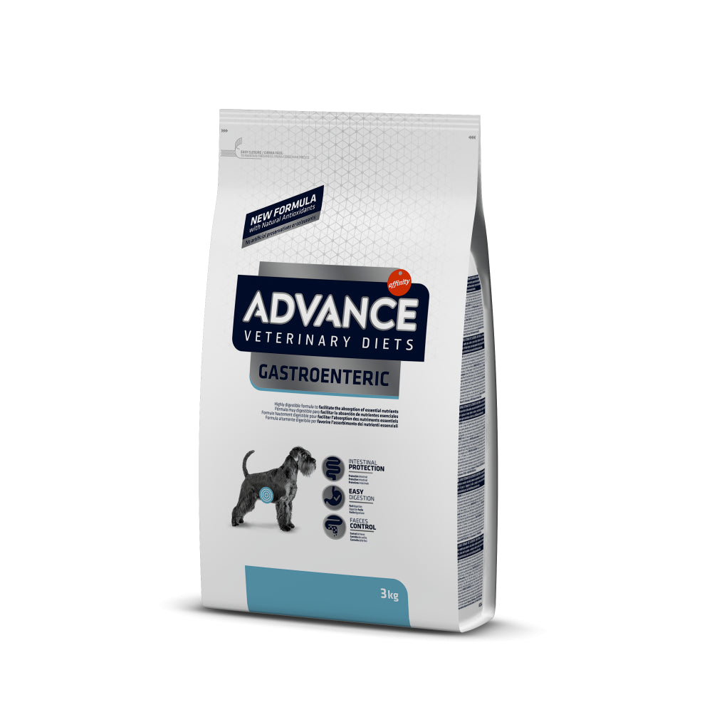 Advance Diet Gastroenteric Sucha Karma Dla Szczeniąt I Psów Dorosłych Zmniejszająca Zaburzenia Żołądkowo-Jelitowe 3 kg