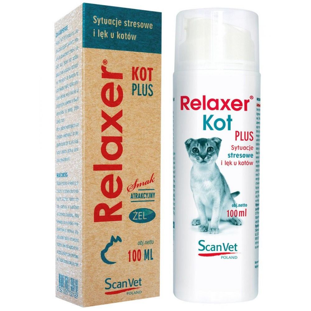 Scanvet Relaxer Plus Dla Kotów 100 ml