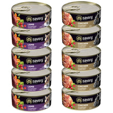 Pakiet Savory Cat Adult Sterilised Mokra Karma Dla Kotów Po Sterylizacji i Kastracji Mix Smaków 10 x 100 g