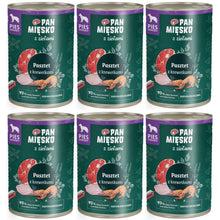 Pakiet Pan Mięsko Mokra Karma Dla Dorosłych Psów Pasztet z Ziołami i Krewetkami 6 x 400 g