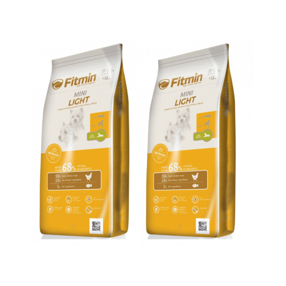 Pakiet Fitmin Mini Light 2 x 3 kg