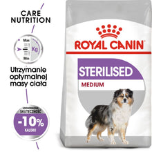 ROYAL CANIN CCN Medium Sterilised Karma Sucha Dla Psów Dorosłych Ras Średnich Sterylizowanych 10 kg