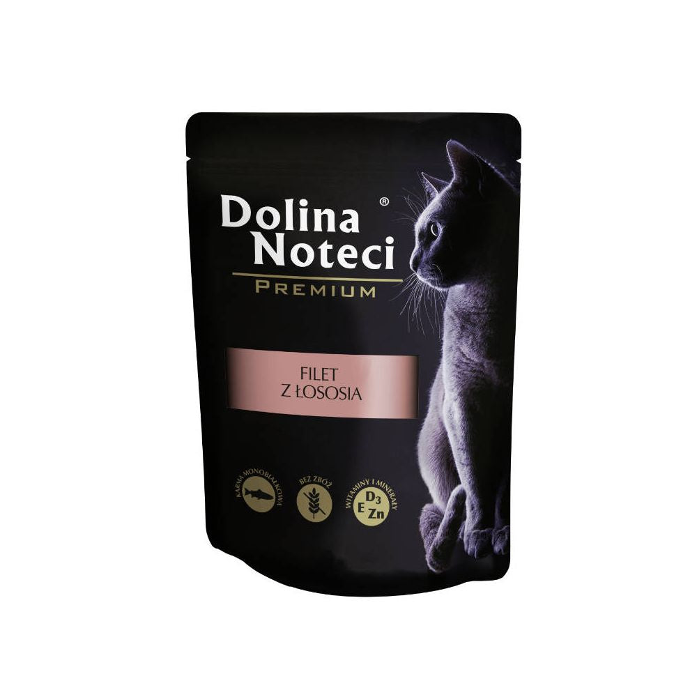 Dolina Noteci Filet Z Łososia Dla Kota Saszetka 85 g