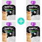 Pakiet Yow Up Jogurt Naturalny Dla Kota 2 x 85 g + 2 Gratis!