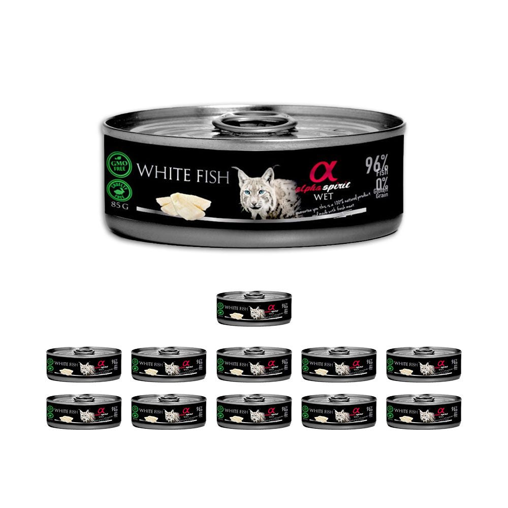Pakiet Alpha Spirit Białoryby 12 x 85 g