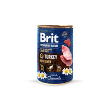 Brit Premium By Nature Turkey with Liver Indyk I Wątróbka Mokra Karma dla Szczeniąt 400 g