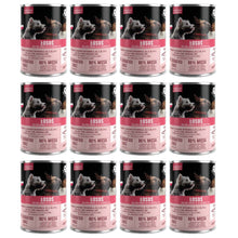 Pakiet PetRepublic Mokra Karma Dla Dorosłych Psów Z Kawałkami Łososia W Sosie 12 x 400 g