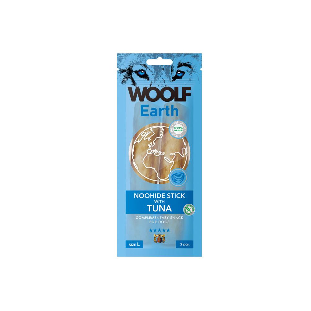 Woolf Earth Noohide Stick Tuna Przysmak Dla Psa Tuńczyk Rozmiar L 85 g