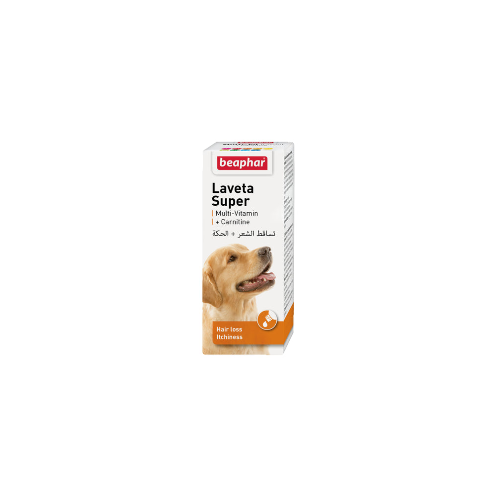 Beaphar Laveta Super Przeciw Nadmiernemu Wypadaniu Sierści U Psów 50 ml