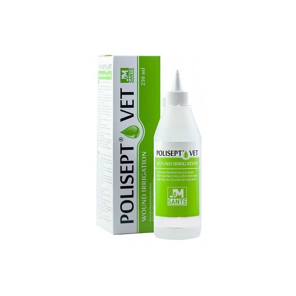 JM SANTE polisept vet wound irrigation 500ml