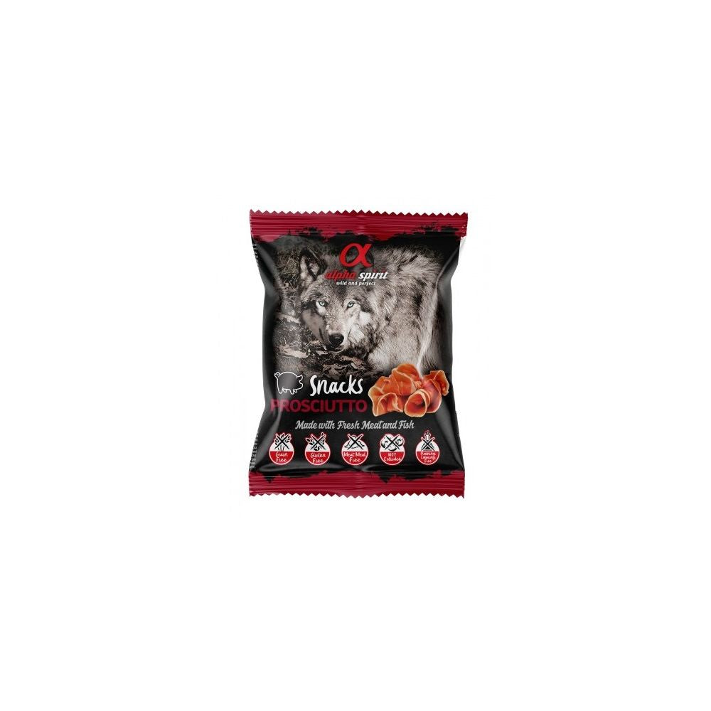 Alpha Spirit Przysmak w Kostkach z Prosciutto dla Psa 50 g