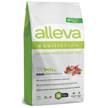 Alleva Equilibrium Sucha Karma Dla Dorosłych Psów Małych I Średnich Ras Z Jagnięciną i Rybami Oceanicznymi 2 kg