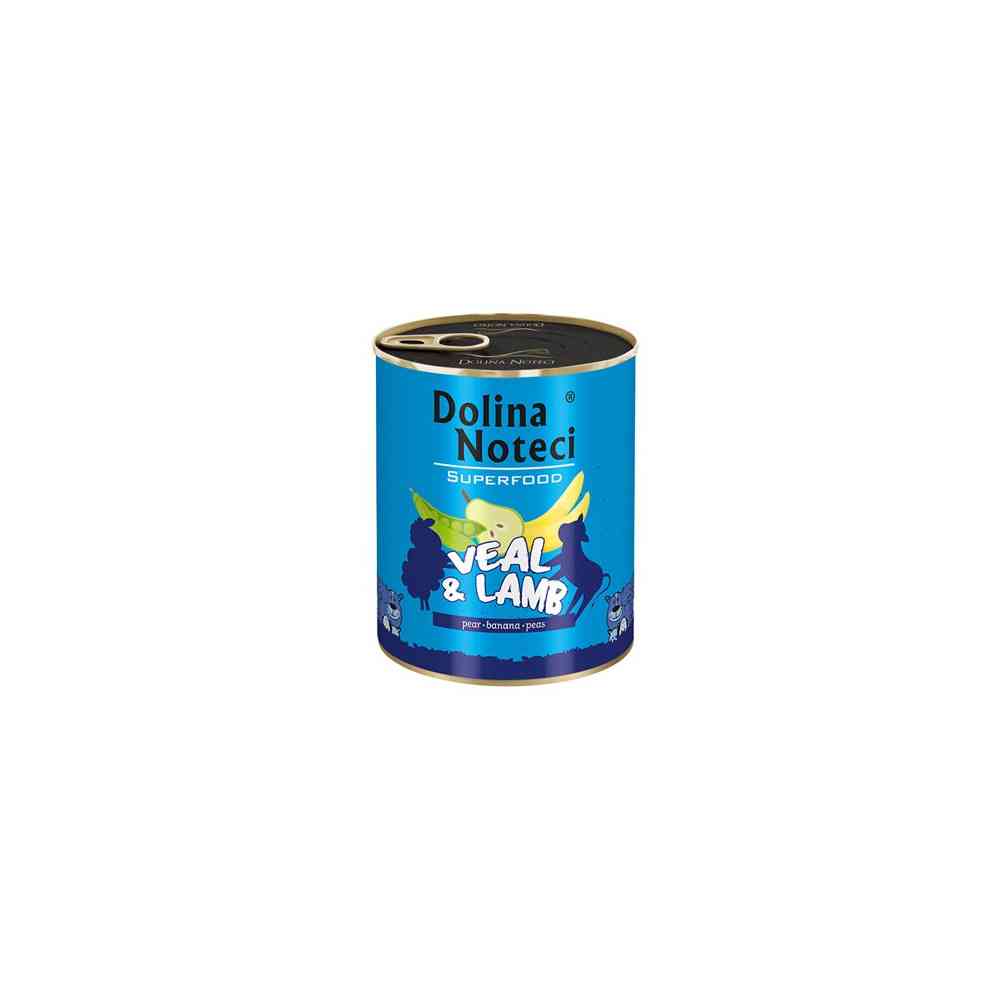 Dolina Noteci Superfood Cielęcina i Jagnięcina 800 g