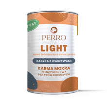 PERRO Light Kaczka z warzywami monobiałkowa 400g karma mokra dla psów dorosłych