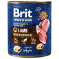 Brit Premium By Nature Lamb with Buckwheat Jagnięcina I Gryka Mokra Karma Dla Psów 800 g