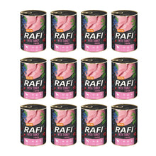 Pakiet Dolina Noteci Karma dla Psa Rafi z Indykiem, Borówką i Żurawiną 12 x 400 G