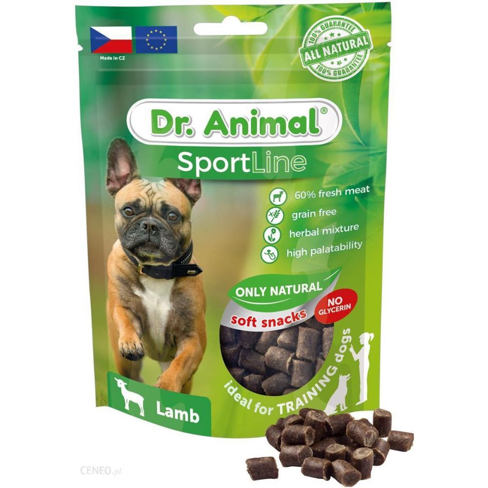Brit Dr.Animal Sportline Lamb Jagnięcina Przysmak Dla Psa 100 g