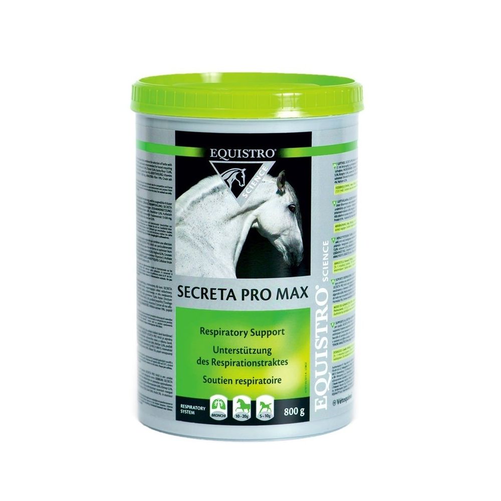 Vetoquinol Equistro Secreta Pro Wspomaga Układ Oddechowy u Koni 800 g