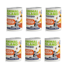 Pakiet Animal Island Mokra Karma Everyday Dla Kota Indyk i Gęś 6x400 g