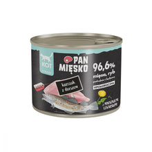 Pan Mięsko Mokra Karma Dla Dorosłych Kotów Kurczak z Dorszem 200 g