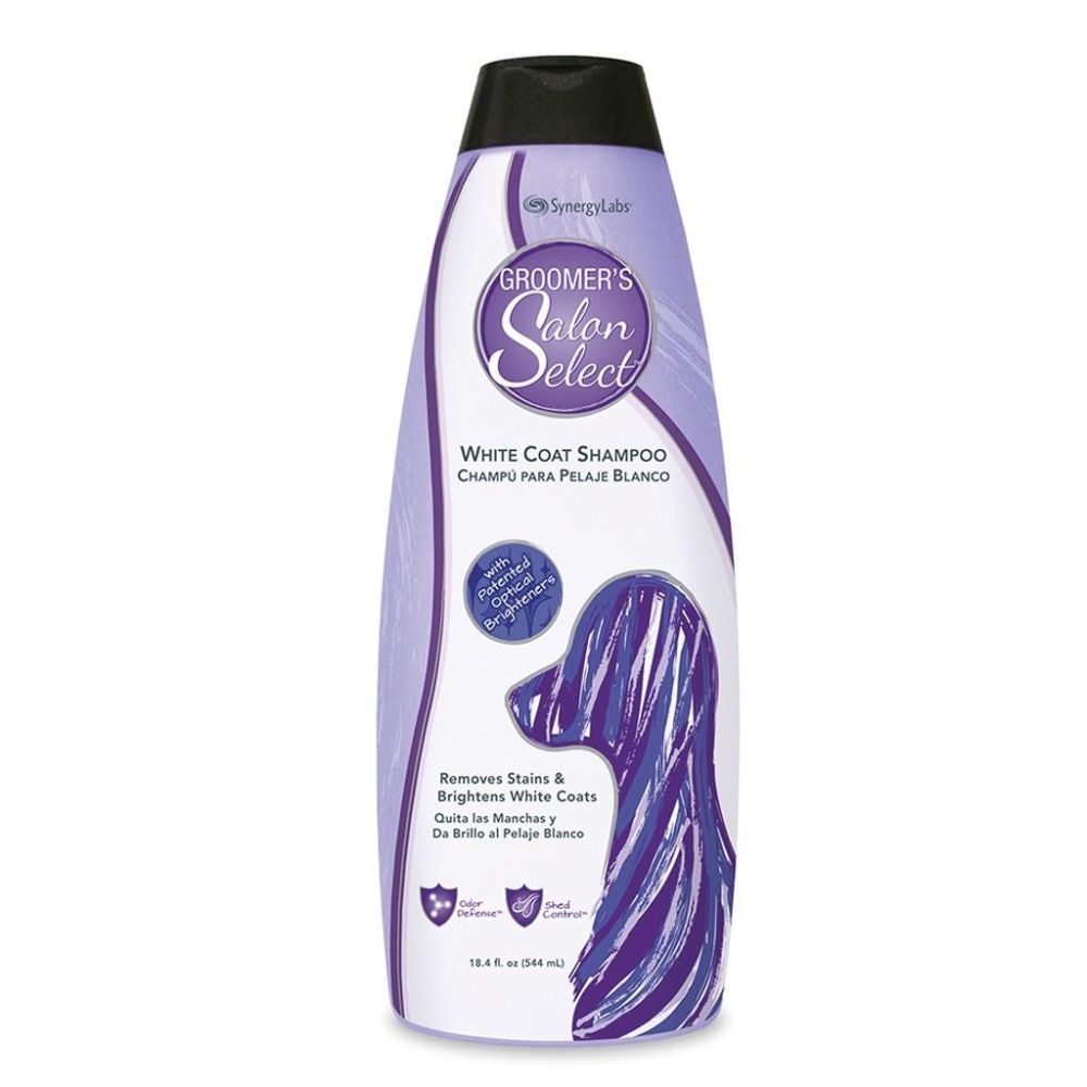 Groomer’s Salon Select white coat szampon wybielający 544 ml