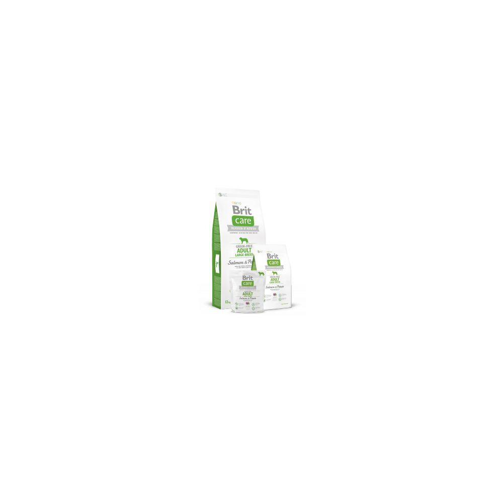 BRIT CARE N GRAIN FREE ADULT LARGE BREED SALMON/POTATO 14 KG