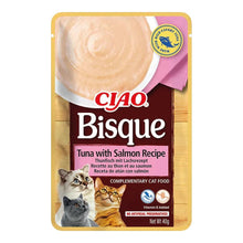 INABA Ciao Cat bisque tuńczyk z łososiem 40g