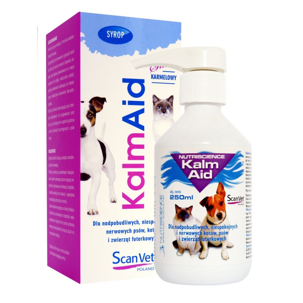 Scanvet Kalmaid Preparat Sprzyjający Relaksacji Dla Zwierząt 250 ml